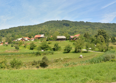 Maline pri Štrekljevcu - Del vasi