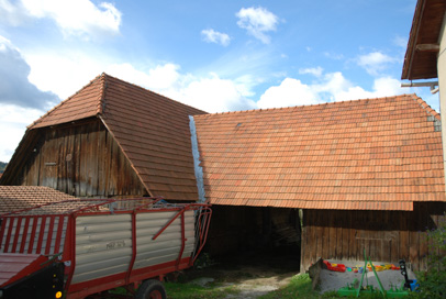 Marno - Gospodarsko poslopje na domačiji Marno 22