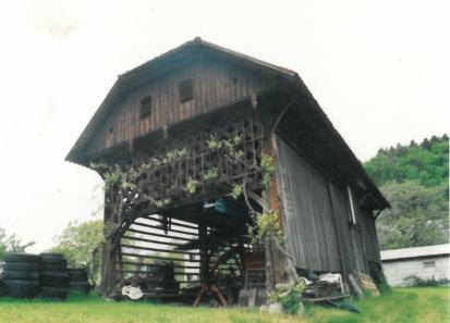 Podkraj pri Žalcu - Kozolec na domačiji Podkraj 17