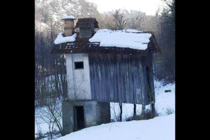 Velika Pirešica - Sušilnica za hmelj na domačiji Velika Pirešica 23