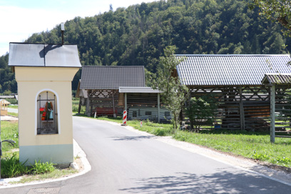 Bohinjska Češnjica - Kapelica pred žago