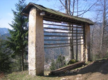 Dražgoše - Jelenčev kozolec