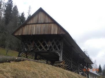 Sveti Lenart - Kozolec na domačiji Sveti Lenart 1