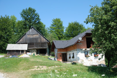 Gorica pri Dobjem - Zalokarjevo gospodarsko poslopje
