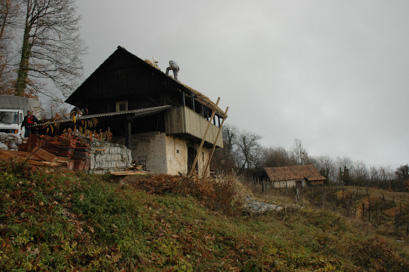 Srednje Grčevje - Škatlarjeva zidanica