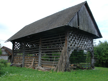 Jablanica pri Boštanju - Kozolec na domačiji Jablanica 9