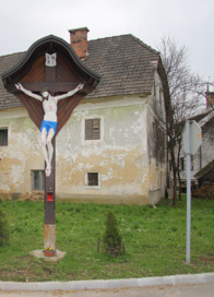 Moravče - Razpelo ob križišču Ceste heroja Vasje in Masljeve ceste