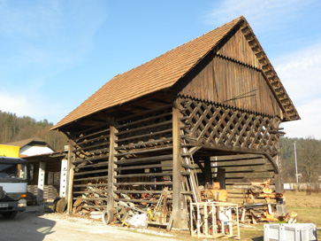 Ljubljana - Baščev kozolec