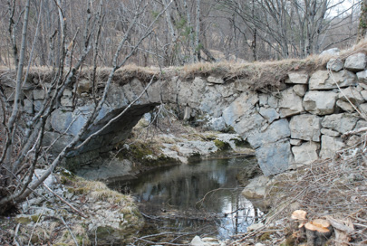 Grgar - Enoločni most
