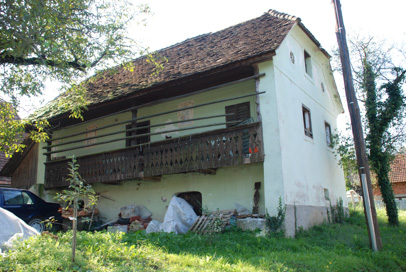 Brezje pri Mozirju - Kašča na domačiji Brezje 39
