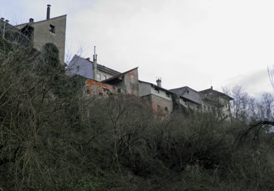 Brežice - Zahodno mestno obzidje s podzemnimi prostori