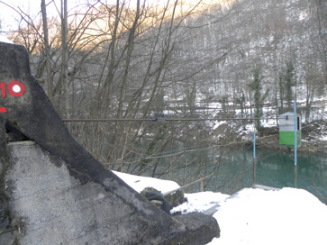 Zidani Most - Ročna žičnica čez Savo