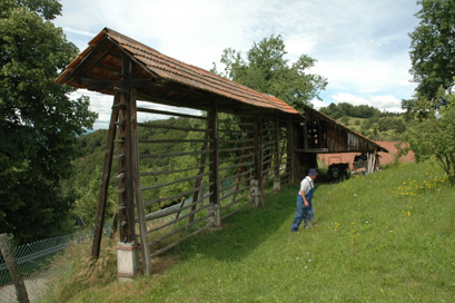 Javor - Kozolec na domačiji Javor 37