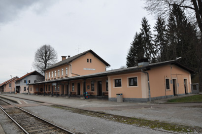 Novo mesto - Železniška postaja Bršljin