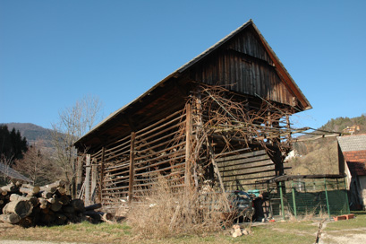 Gabrsko - Kozolec I na domačiji Gabrsko 9