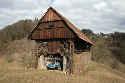 Ostenk - Kozolec na domačiji Ostenk 1