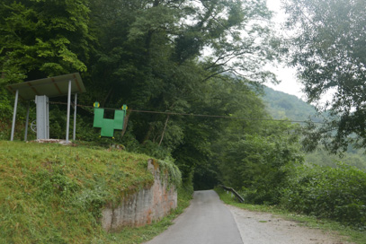 Podkraj pri Hrastniku - Ročna žičnica čez Savo