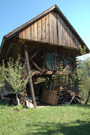 Čeče - Kozolec na domačiji Čeče 16