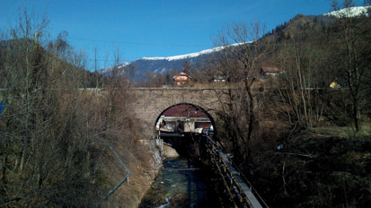 Slovenski Javornik - Železniški most čez potok Javornik