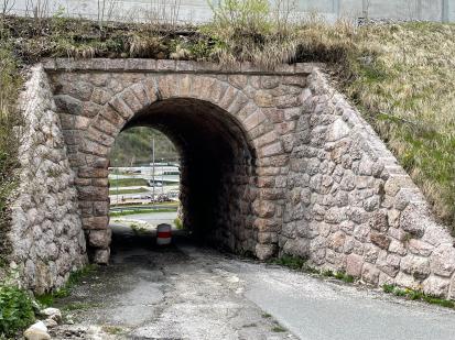 Hrušica - Podvoz pod železniško progo Jesenice-Beljak