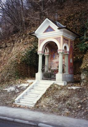 Železniki - Kapelica sv. Križa na Češnjici